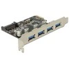 „Delock PCI Express“ kortelė > 4 x išorinis USB 3.0