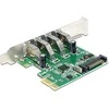 „Delock PCI Express“ kortelė > 4 x USB 3.0
