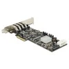 KARTA PCI EXPRESS X4->4X USB-A 3.0 QUAD CHANNEL DELOCK