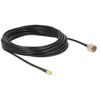 Delock Antennenkabel N Stecker > SMA Stecker RG-58 A/U 10 m