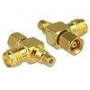 Delock Adapteris SMC Buchse > SMC Stecker > SMA Buchse T-Stk.