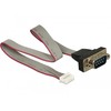 Delock CABLE LIZDAS DELOCK 1X COM (DB9) 30CM