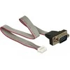 Delock CABLE LIZDAS DELOCK 1X COM (DB9) 30CM
