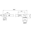 Delock Antennenkabel MHF® I Stecker zu MHF® 4L Stecker 1,13 10 cm
