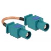 Delock Antennenkabel FAKRA Z Stecker > FAKRA Z Stecker RG-316 10 cm