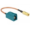 Delock Antennenkabel FAKRA Z Buchse > SMB Stecker RG-316 15 cm