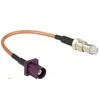 Delock Antennenkabel FAKRA D Stecker > FME Buchse RG-316 15 cm
