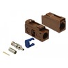 Delock FAKRA F Buchse 25 mm (lang) zum Crimpen