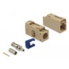 Delock FAKRA I Buchse 25 mm (lang) zum Crimpen
