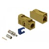 Delock FAKRA K Buchse 25 mm (lang) zum Crimpen