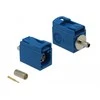 Delock FAKRA C Buchse 21 mm (kurz) zum Crimpen