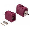 Delock FAKRA L Buchse 21 mm (kurz) zum Crimpen