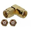 Delock Adapteris RP-SMA Stecker zu RP-SMA Stecker 90° 10 GHz