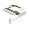 Delock Riser Karte PCI Express x1 zu 1 x PCI 32 bitų 5 V lizdas