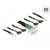 Kontroler Delock PCIe 4.0 x16 – 2x SFF-8654 (90077)