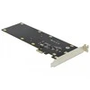 Šakotuvas „DeLOCK PCIe x1“ valdiklis, skirtas 2 SATA HDD / SSD diskams