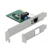 DELOCK Gigabit LAN 1x RJ45 + žemo profilio Delock