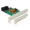 Kontrolierius Delock PCIE 2,0 x1 - 4x SATA III (90382)