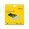 Kontrolierius Delock PCIE 2,0 x1 - 4x SATA III (90382)