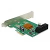 Kontrolierius Delock PCIE 2,0 x1 - 4x SATA III (90382)