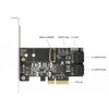 Delock 5 Port SATA PCI Express x4 kortelė – žemo profilio formos koeficientas