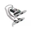 Delock PCI Express x1 Karte zu 4 x Seriell RS-232