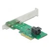 Delock 90437 – PCIe – Žemo profilio – PCIe 4.0 – 5 – 50 °C – –25 – 70 °C – 15 – 90 %