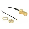 Delock Antenos kabelis RP-SMA lizdas, skirtas montuoti į MHF® 4 kištuką 0,81 35 cm