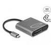 Skaitytuvas Delock Delock USB Type-C kortelių skaitytuvas skirtas SD Express ir CFexpress atminties kortelėms