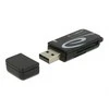 Delock Mini USB 2.0 kortelių skaitytuvas su SD ir Micro SD lizdais