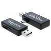 Skaitytuvas Delock USB 2.0 / microUSB (91731)