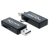 Skaitytuvas Delock USB 2.0 / microUSB (91731)