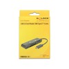 DELOCK USB 2.0 kortelių skaitytuvas USB Type-C, 5 lizdai