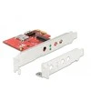 „Delock Karta PCI-E“ su 1x išoriniu CFexpress/XQD lizdu (91748)