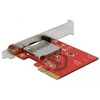 „Delock Karta PCI-E“ su 1x išoriniu CFexpress/XQD lizdu (91748)