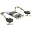Šakotuvas Delock 95242 – Mini PCI Express – USB 2.0 – 0,48 Gbit/s – Windows 7 Enterprise, Windows 7 Enterprise x64, Windows 7 Home Basic, Windows 7 Home Basic... – USB