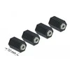 Delock Abstandshalter M2.5, Sechskant, Innen, 10 mm juodas 4 Stück
