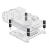 Delock Abstandshalter M2.5, Sechskant, Innen, 10 mm juodas 4 Stück