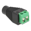 Delock Adapteris DC 1,35 x 3,5 mm lizdas > Gnybtų bloko 2 kontaktas