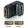 Delock Adapteris HDMI Buchse > HDMI Buchse 90° unten