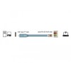 Delock 89892 - pilkas - 5 m - USB 2.0 A tipo - RJ45 - kištukas/kištukas