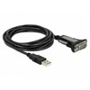 Adapteris AV Delock DELOCK Adapteris USB 2.0 Typ-A zu 1 x Seriell RS-232 DB9 3 m
