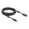KABELIS DISPLAYPORT(M) V1.2->HDMI(M) 7M 4K 60HZ AKTYWNY JUODA DELOCK