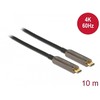 „Delock Active“ optinis USB-C™ vaizdo kabelis 4K 60 Hz 10 m