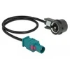 Maršrutizatorius Delock HF Antennenkabel FAKRA Z Stecker > ISO Stecker RG-174 32 cm
