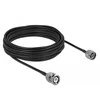 Delock 90425 - 10 m - LMR195 - Juodas - Gray