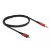 Delock garso kabelis 8 kontaktų Lightning™ kištukas su stereo lizdu 3,5 mm 3 kontaktas 0,5 m