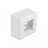 Delock paviršiuje montuojamas korpusas Easy 45 moduliams 82 x 82 mm, baltas