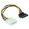 Delock Molex – SATA, 0,15 m, daugiaspalvis (60101)