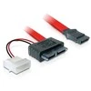 DELOCK kabelis SATA Sliml.All-in-One7+6pin 5V Bu